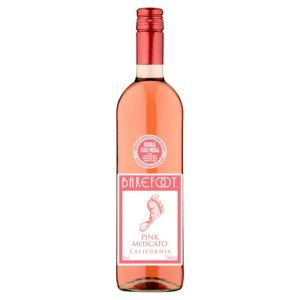 Barefoot Pink Moscato Rose Wine 75cl