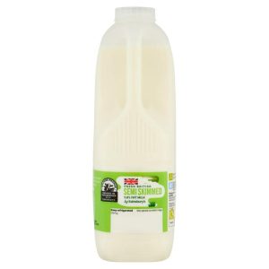 British Semi Skimmed Milk 1.13L (2 pint)