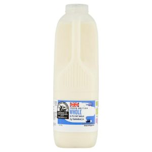 British Whole Milk 1.13L (2 pint)