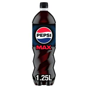 Pepsi Max No Sugar Cola Bottle 1.25L